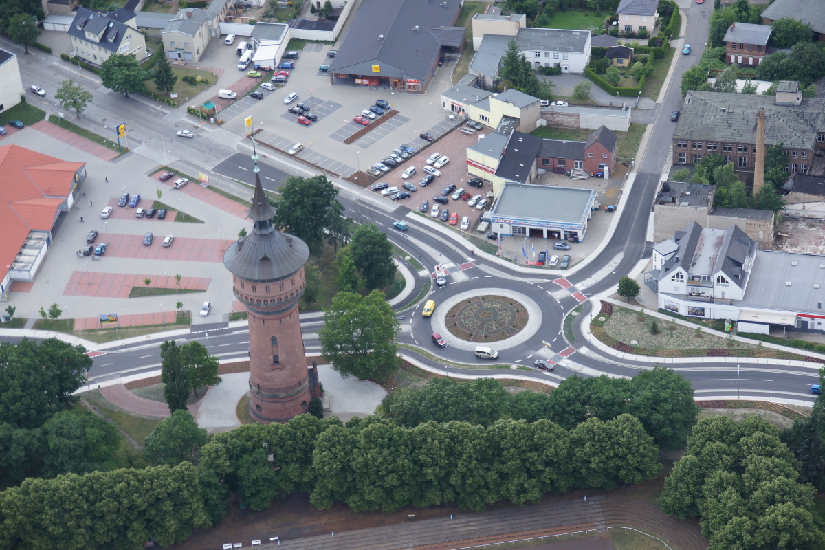 Kreisverkehre – Kreisverkehr in Forst