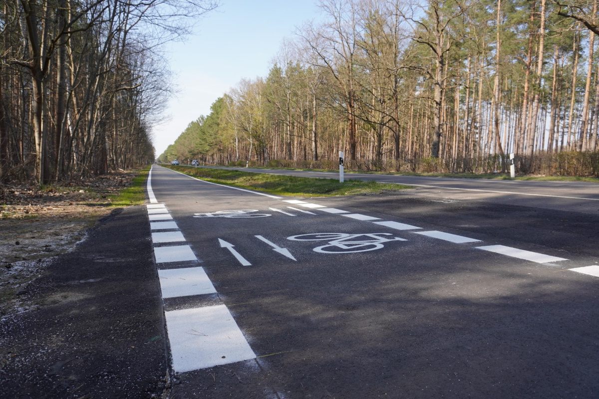 Straßen- und Radwegeplanung – Radweg an der L 70 in Brandenburg