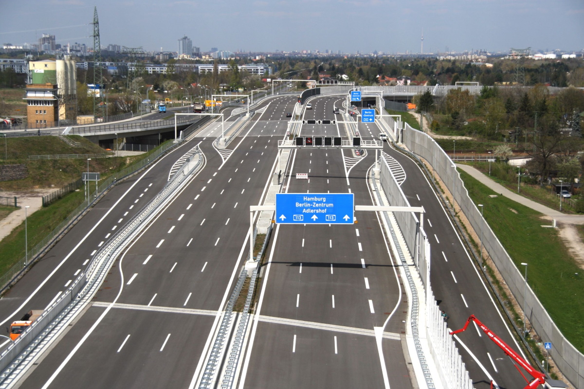 Brücken – Neubau der Autobahn A113
