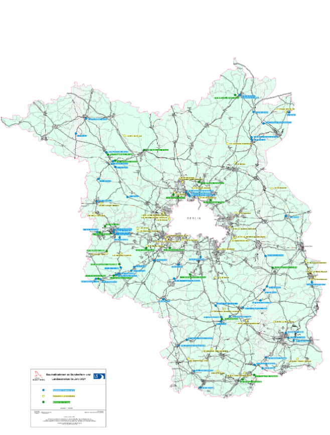 Straßenbau 2021: 375 Millionen Euro für den Ausbau der Bundes- und Landesstraßen in allen Landesteilen