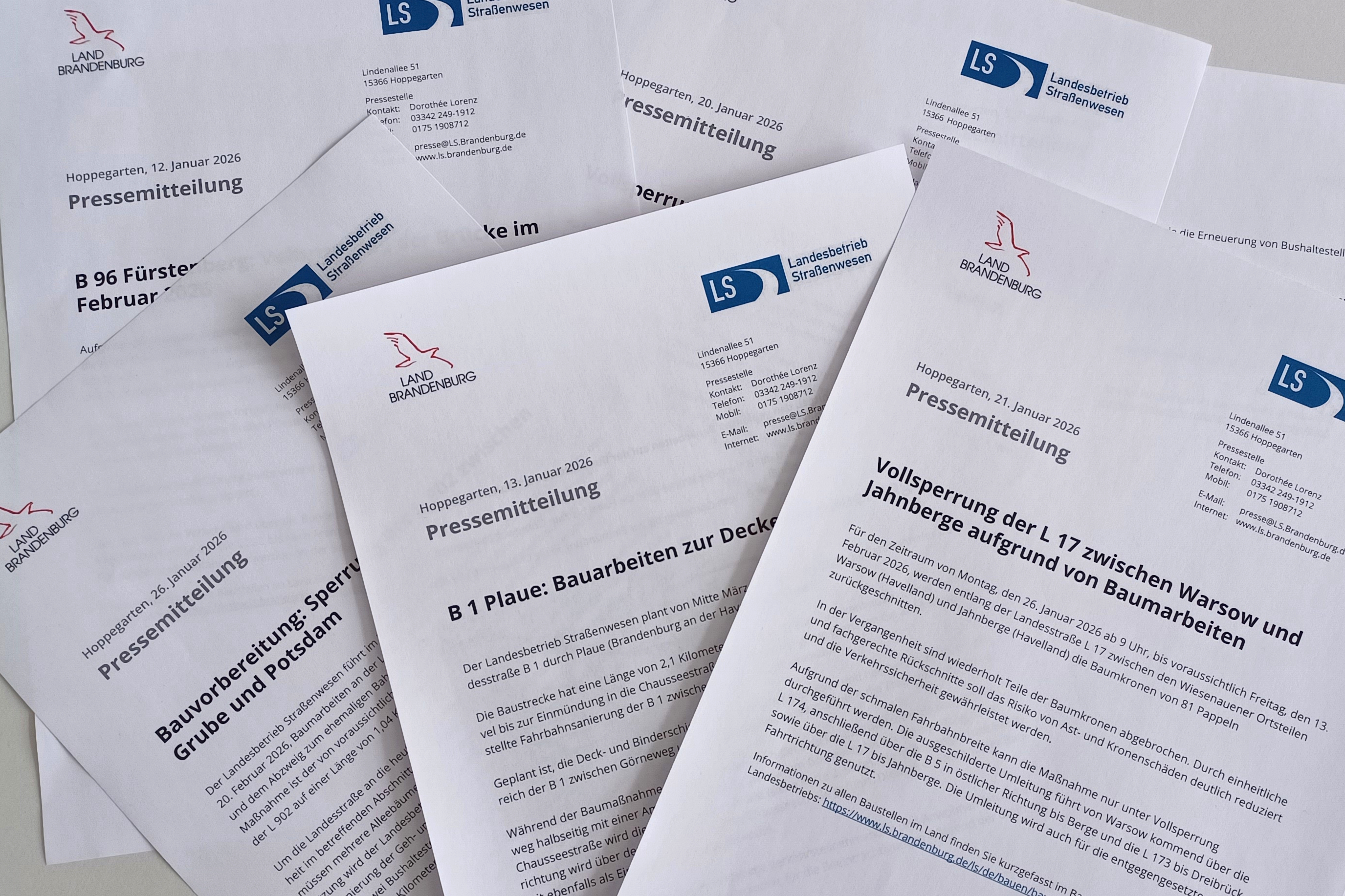 Pressemitteilungen - Presseinformationen